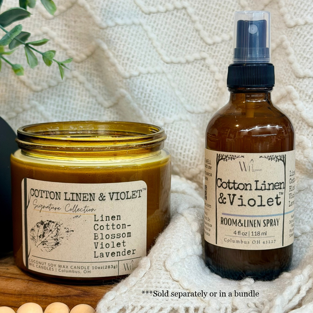 Cotton Linen and Violet | Room & Linen Spray