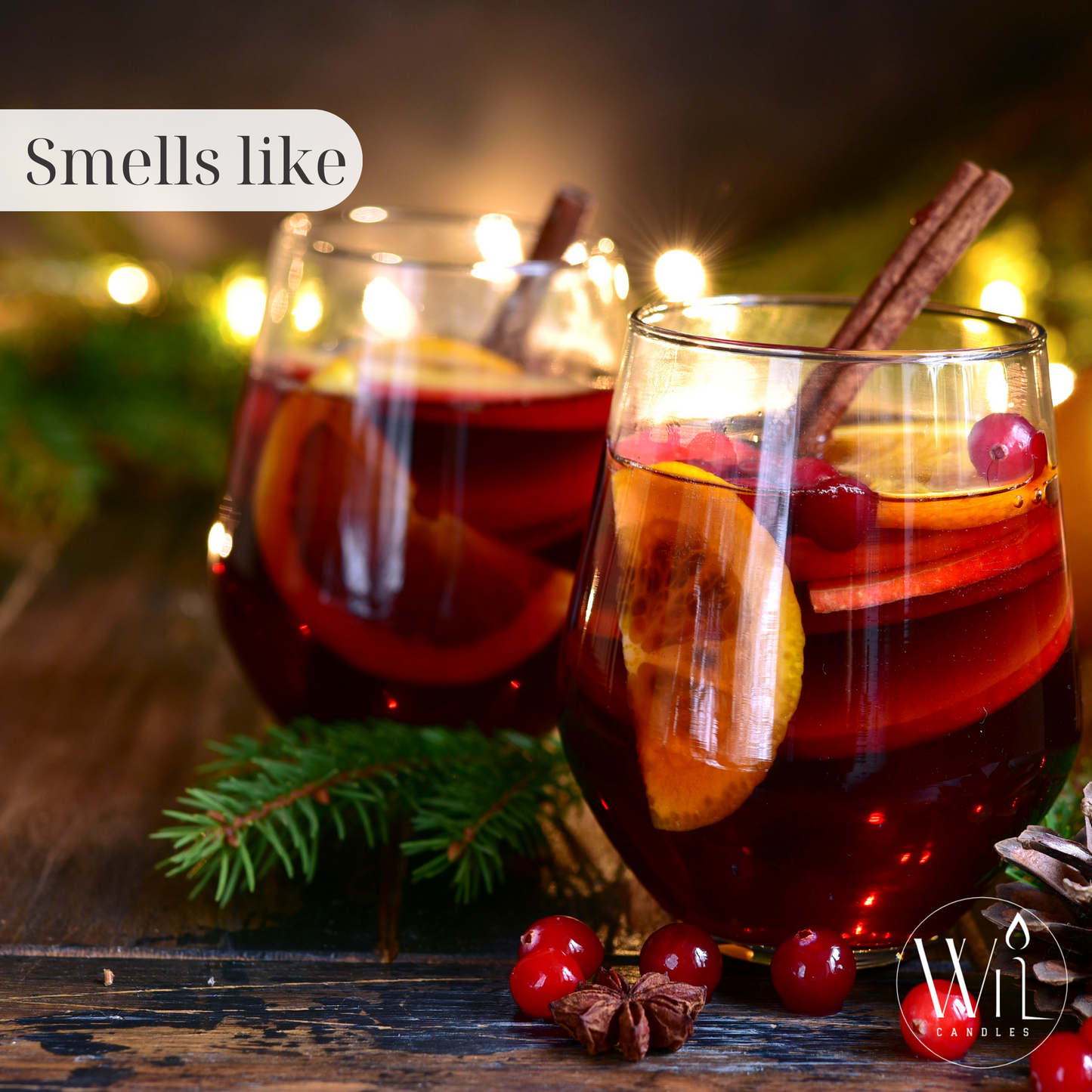 Cranberry Apple Wax Melt | Everyday, Fall & Winter, Holiday Scent by Wil Candles