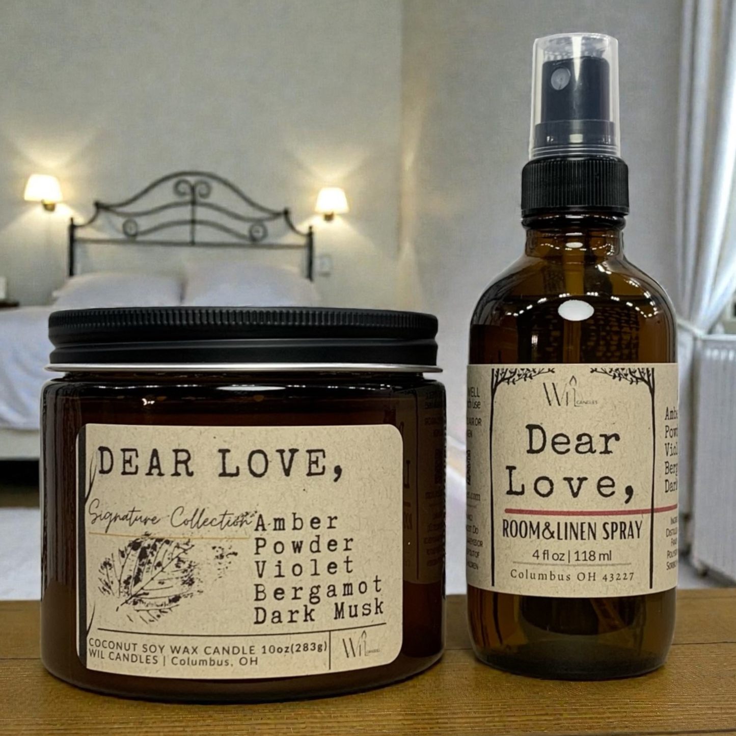 Dear Love, | Coconut Soy Wax Candle | Signature Collection