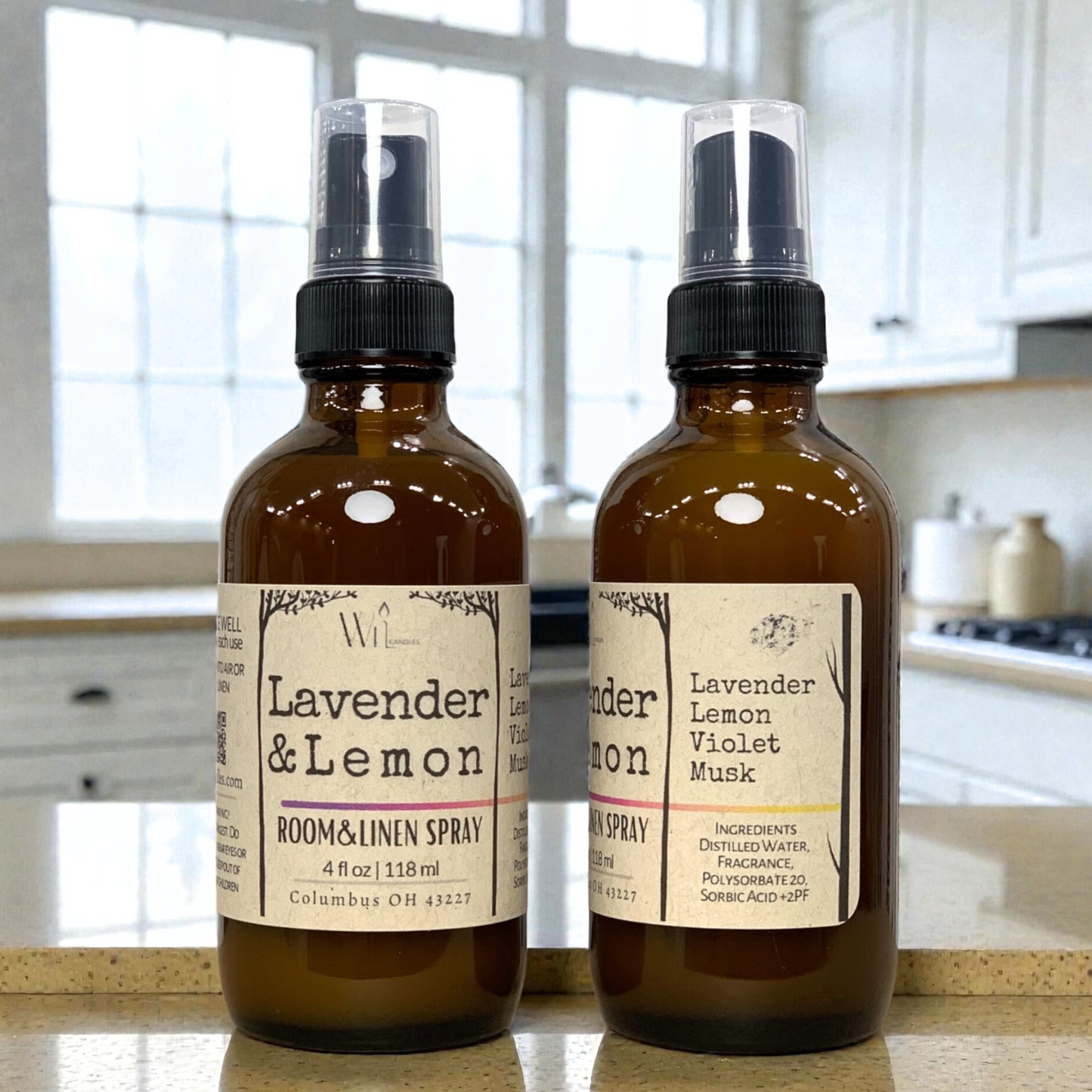 Lavender & Lemon, Room and Linen Spray