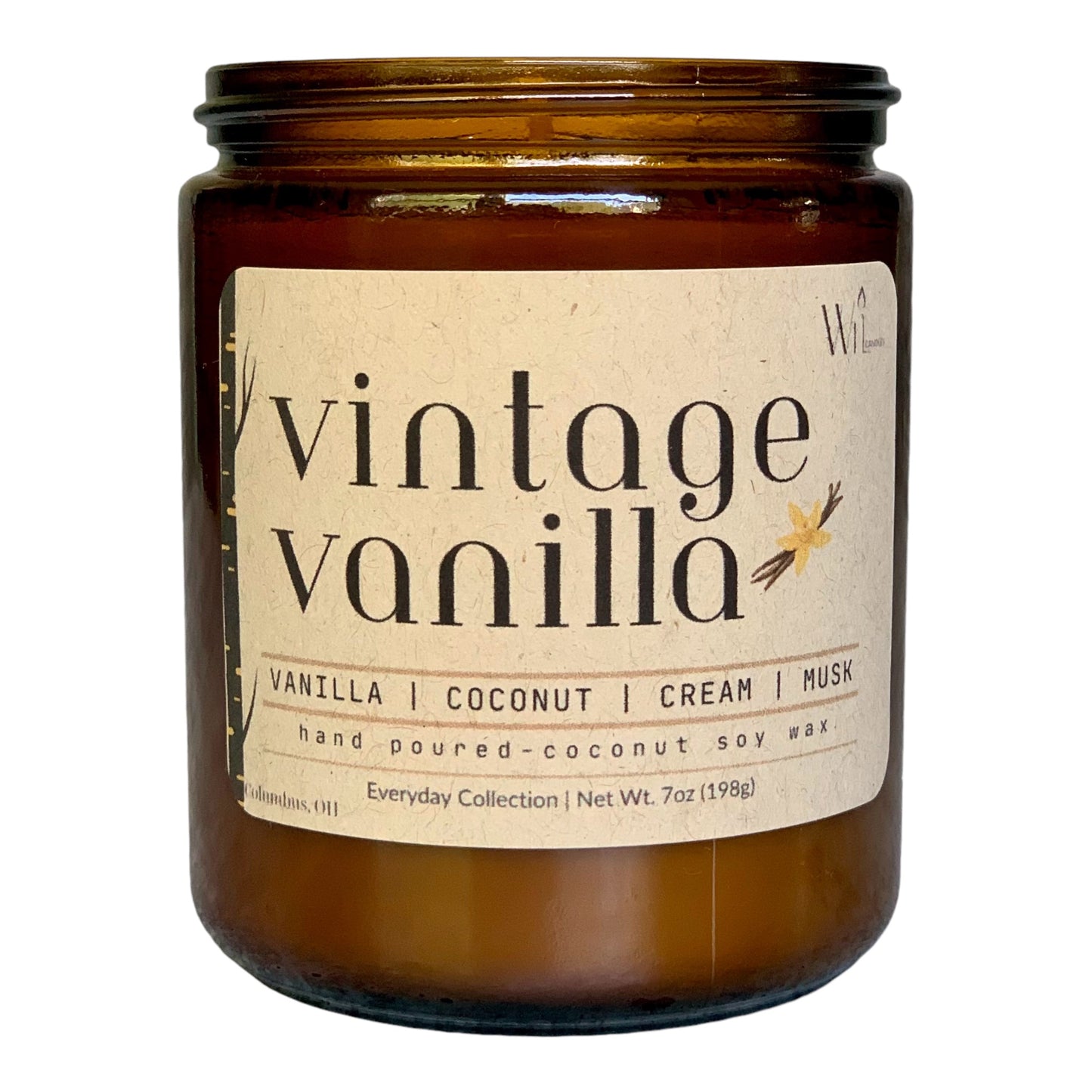 Vintage Vanilla Candle | Everyday Scent by Wil Candles