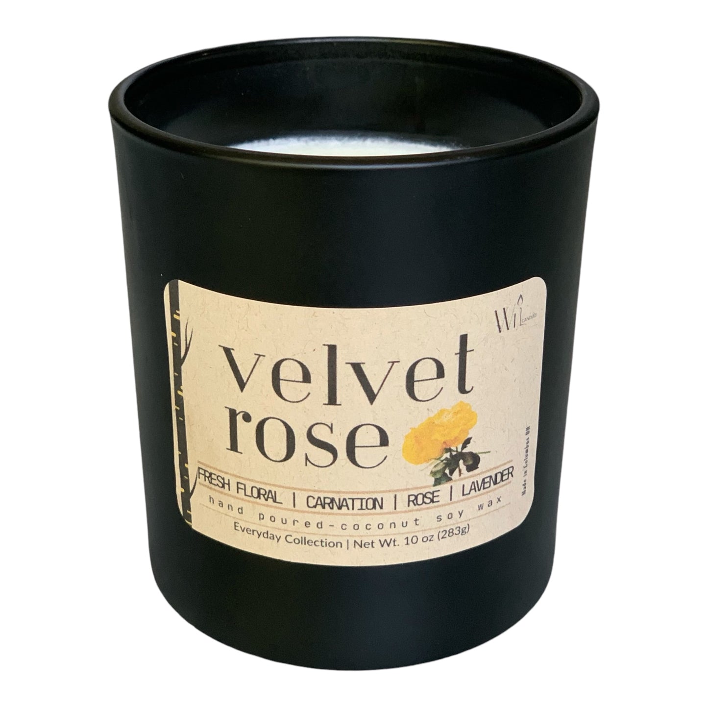 Velvet Rose Candle | Everyday, Floral Scent by Wil Candles