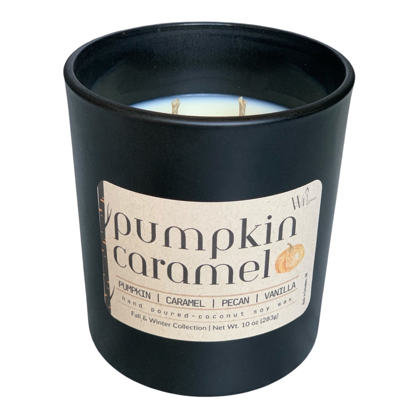 Pumpkin Caramel Candle | Fall & Winter, Holiday Scent by Wil Candles