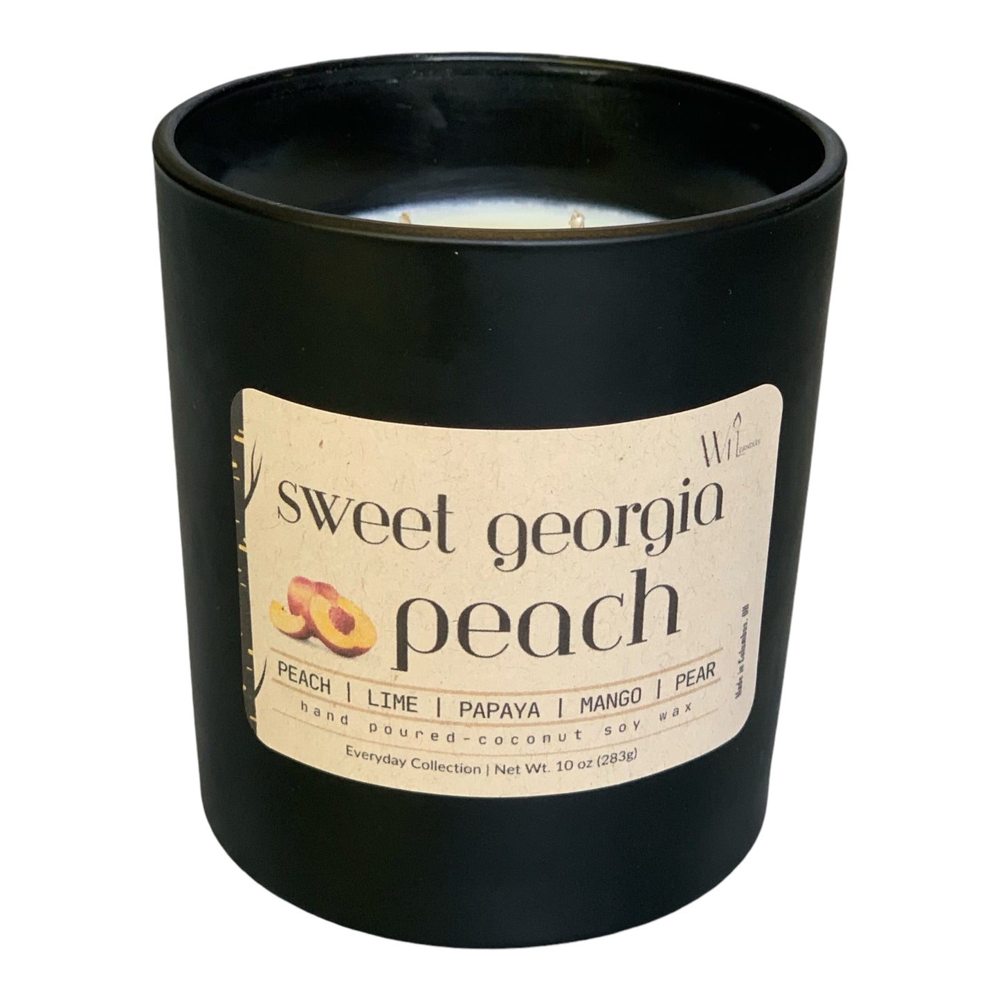 Sweet Georgia Peach Candle | Everyday, Spring & Summer Scent by Wil Candles