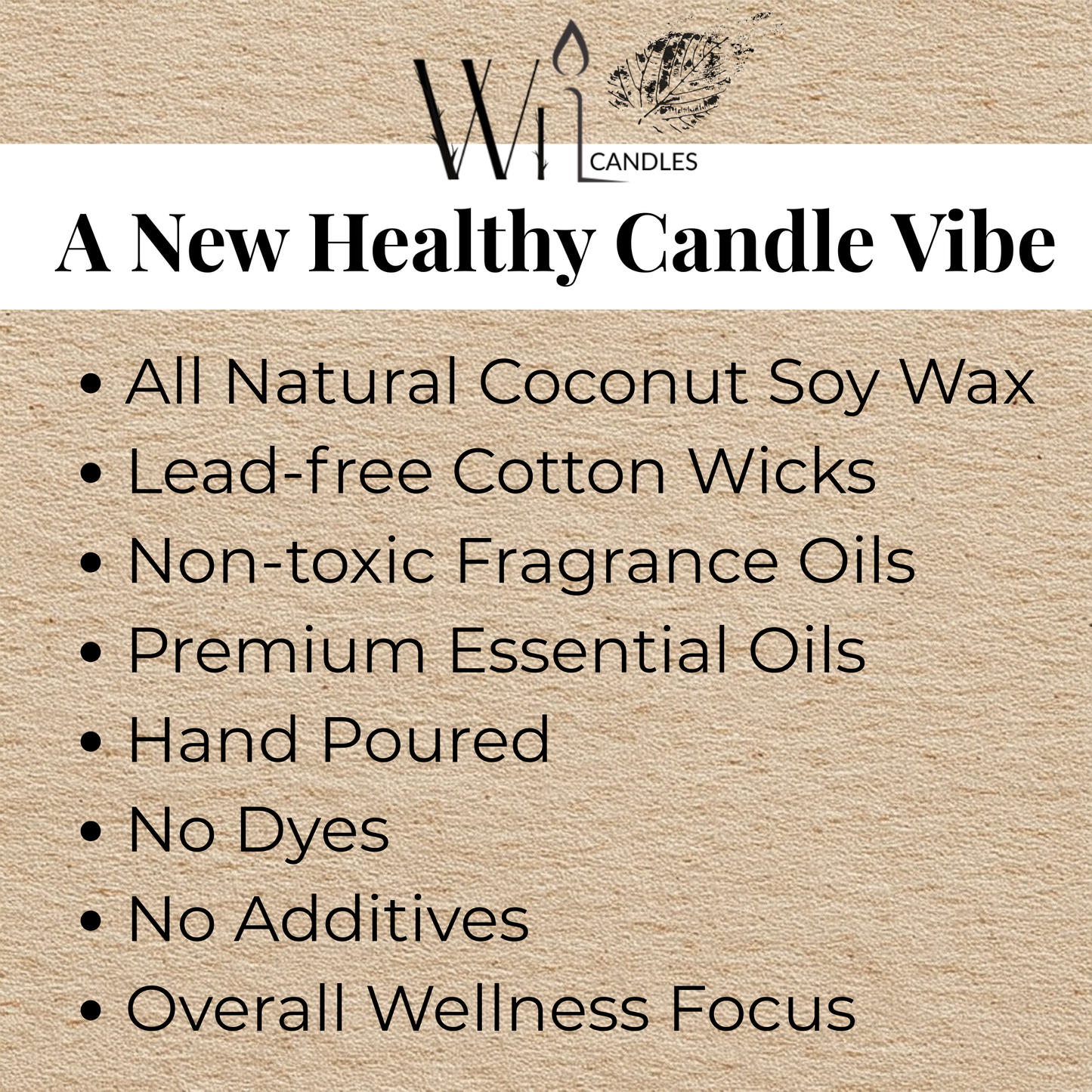 Warm Sugar Cookie | Coconut Soy Wax Candle