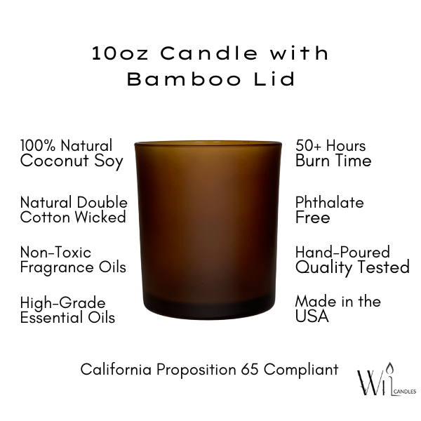 Cool Clarity Candle | Aromatherapy Spa, Custom Scent by Wil Candles