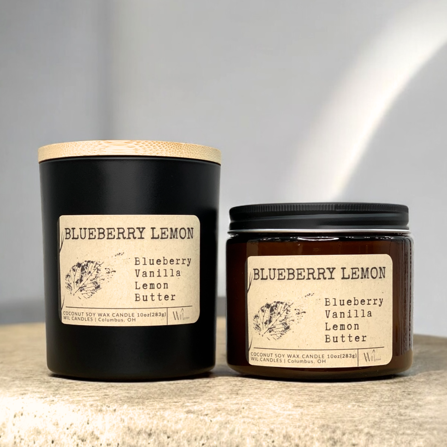 Blueberry Lemon | Coconut Soy Wax Candle