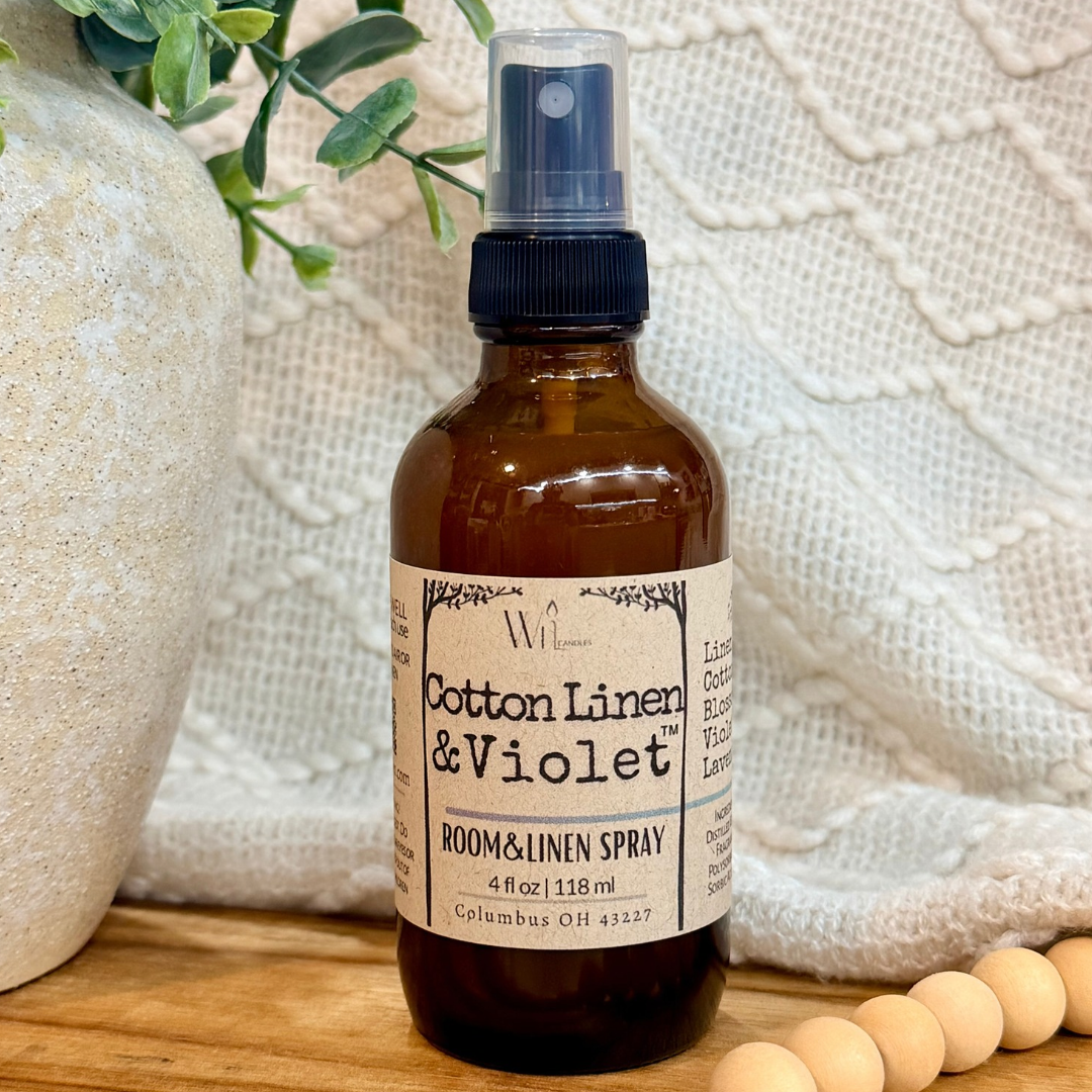 Cotton Linen and Violet | Room & Linen Spray