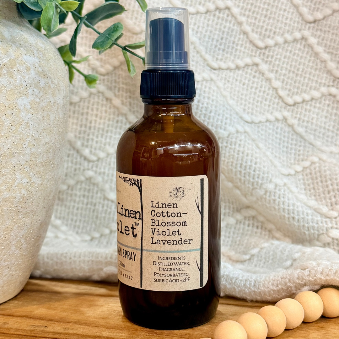 Cotton Linen and Violet | Room & Linen Spray