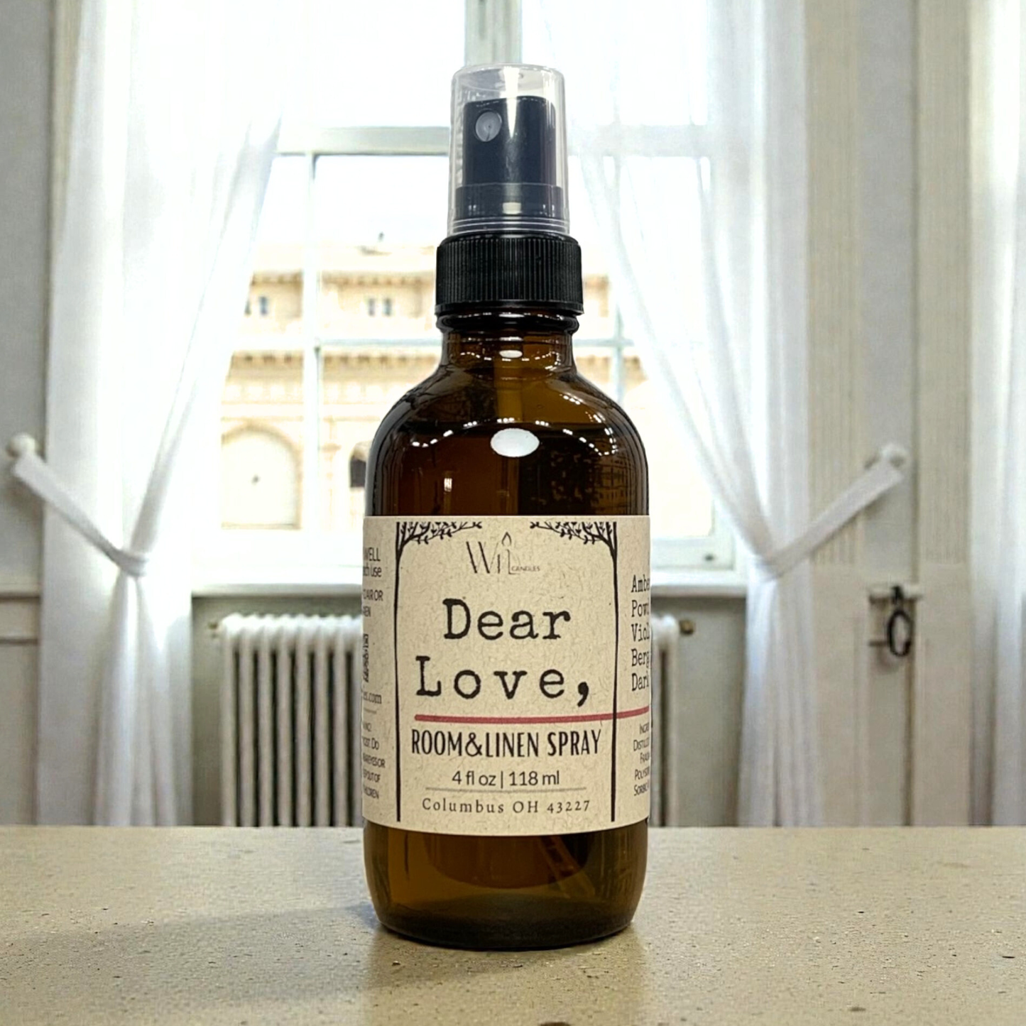 Dear Love, | Coconut Soy Wax Candle | Signature Collection