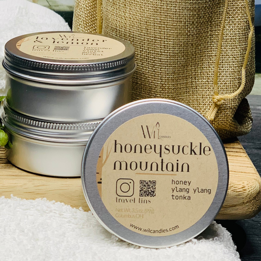 Honeysuckle Mountain Scent | Candle Tin