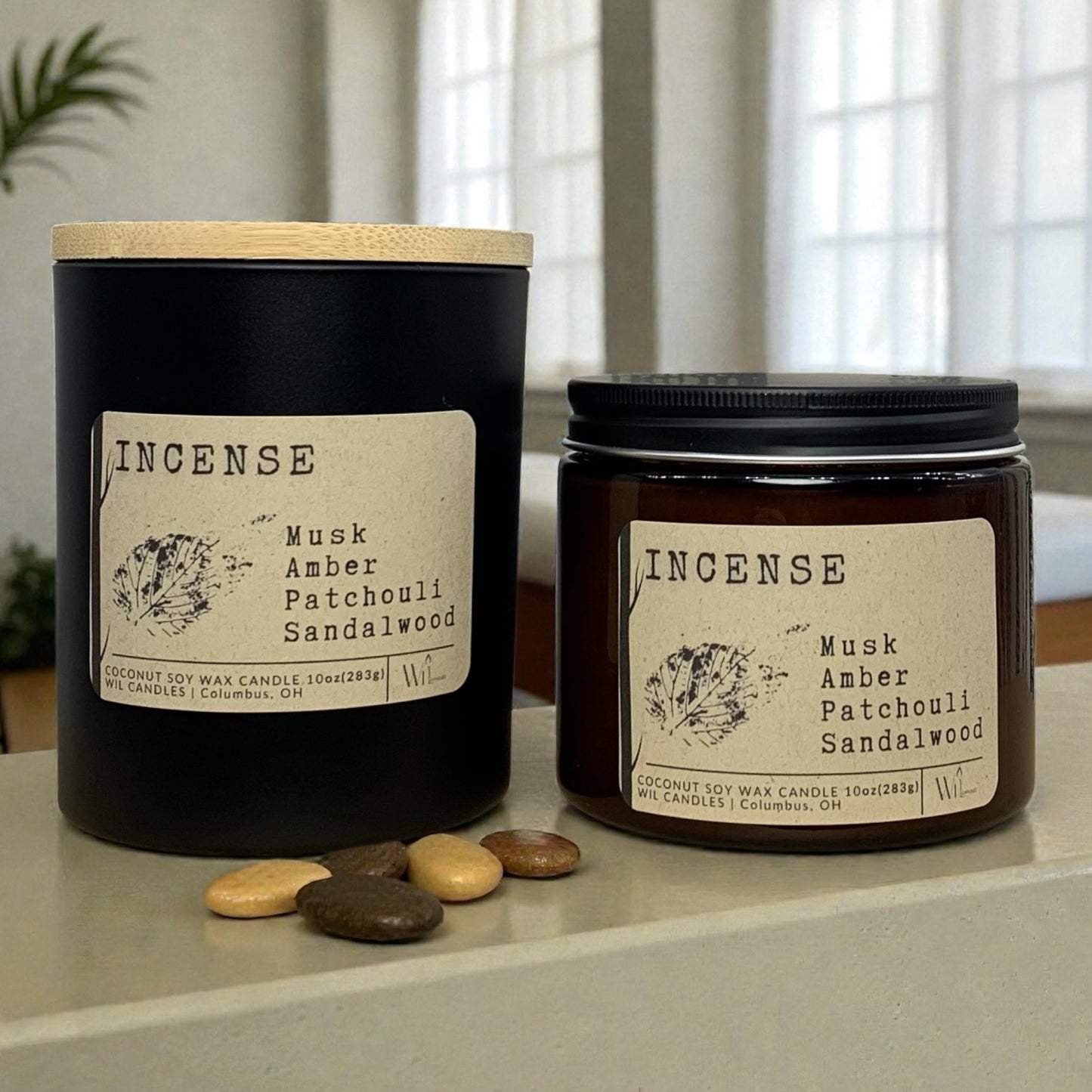 Incense | Coconut Soy Wax Candle