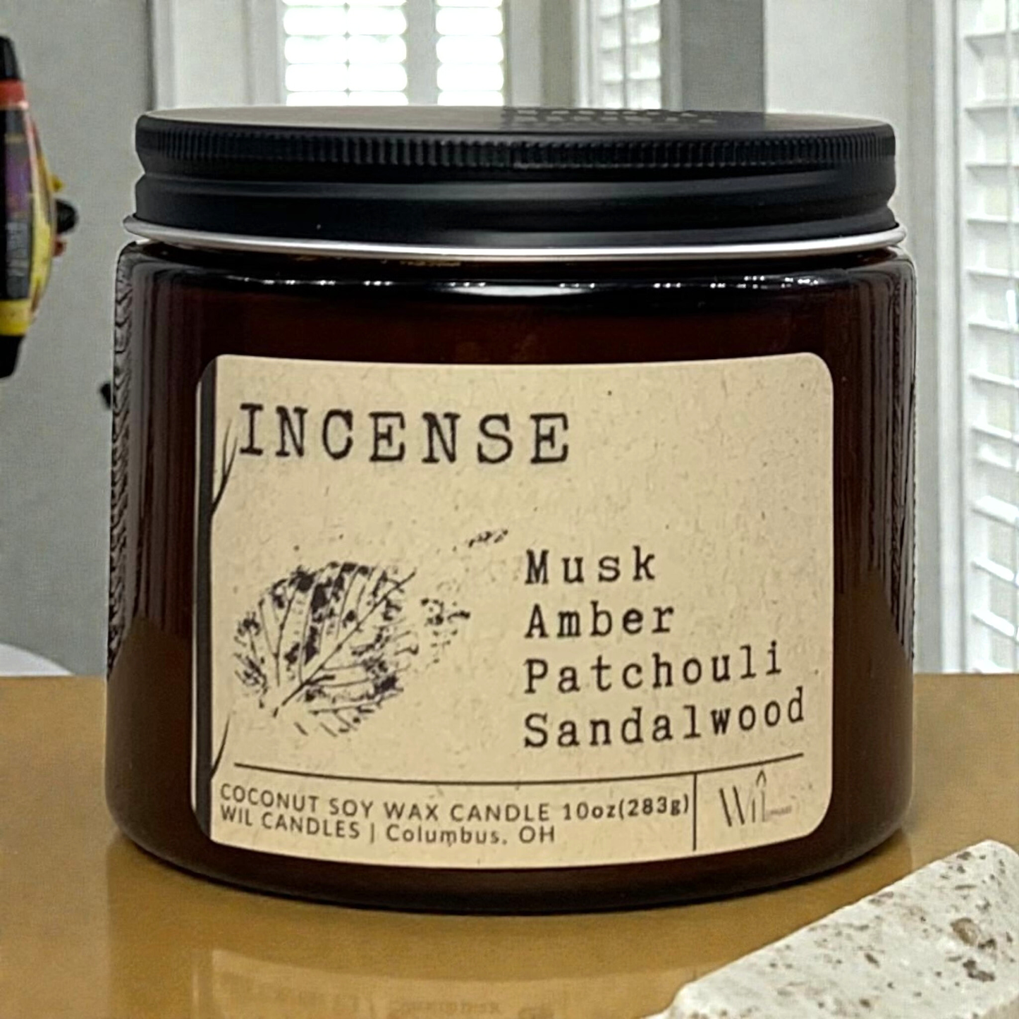 Incense | Coconut Soy Wax Candle