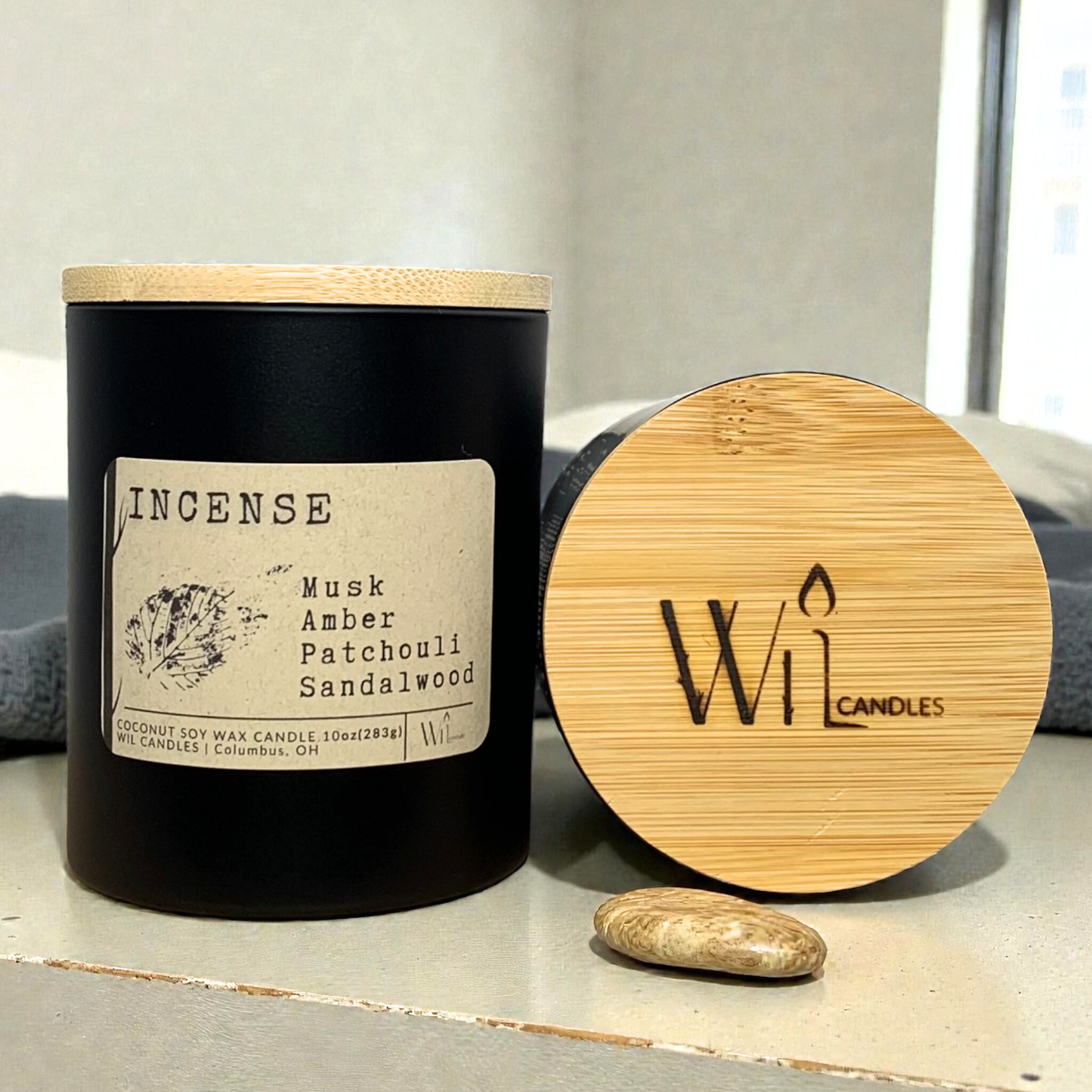 Incense | Coconut Soy Wax Candle