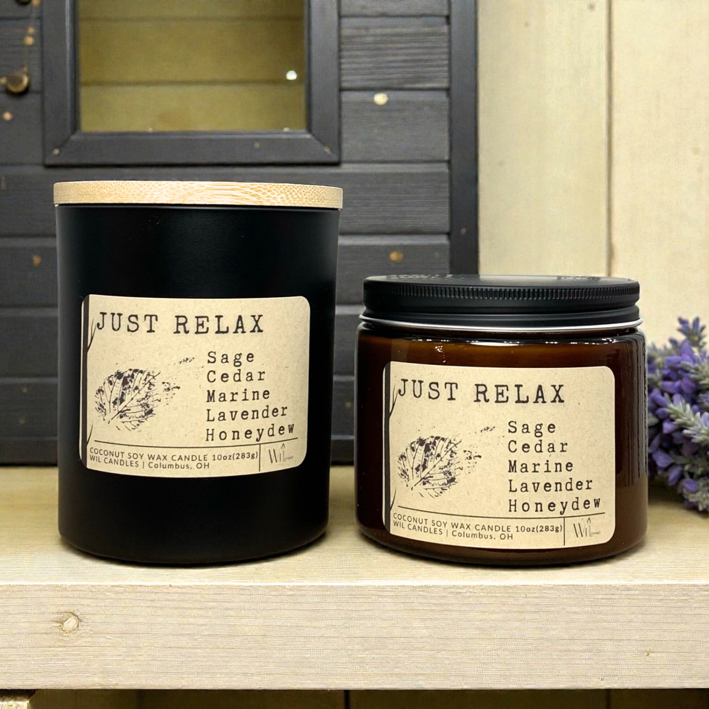 Just Relax | Coconut Soy Wax Candle