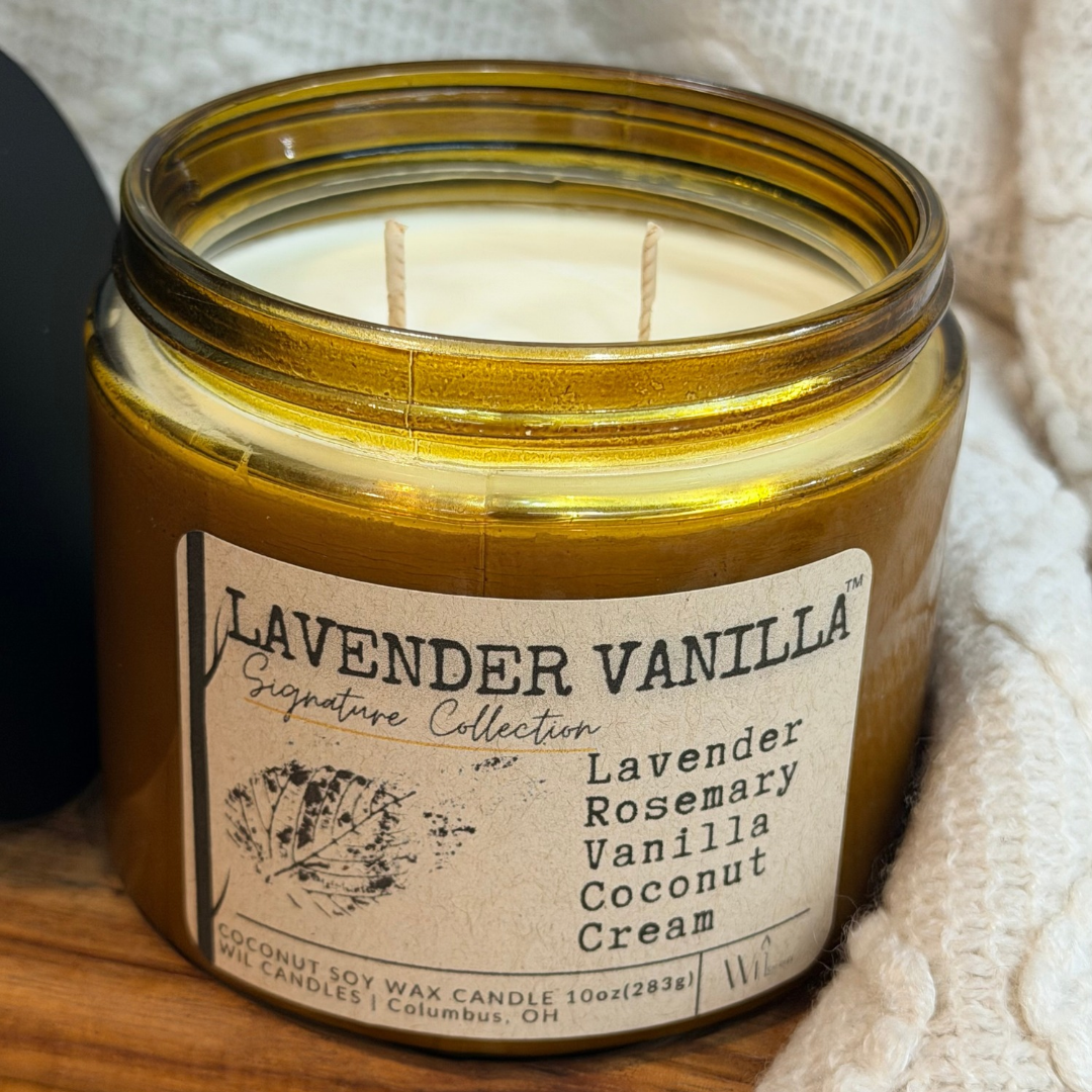 Lavender Vanilla | Coconut Soy Wax Candle