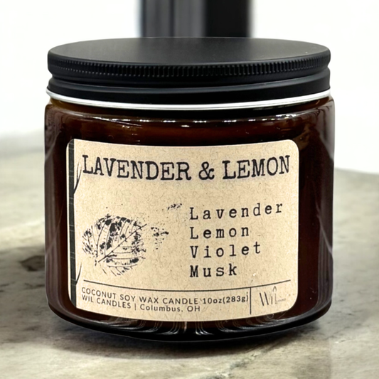 Lavender and Lemon | Coconut Soy Wax Candle