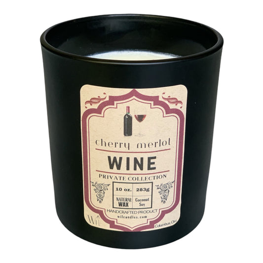 Whiskey Candle | Cherry Merlot Wine