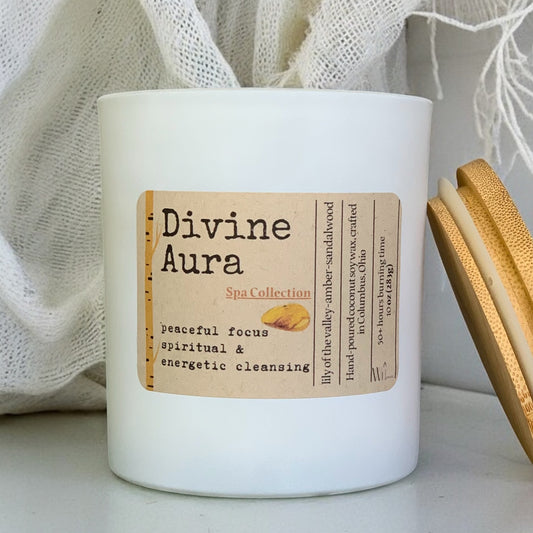 Divine Aura | Aromatherapy Spa Candle