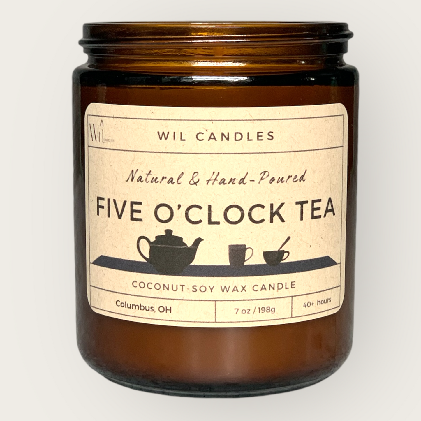 Five O'Clock Tea Candle | Everyday Scent by Wil Candles