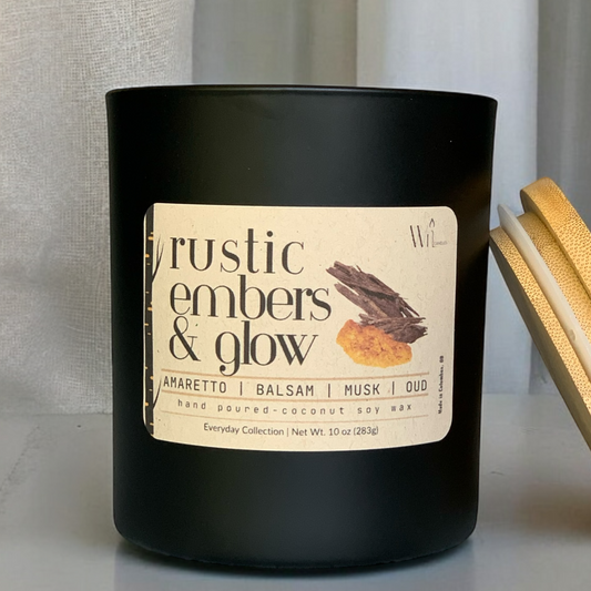 Rustic Embers & Glow Candle | Everyday Scent by Wil Candles