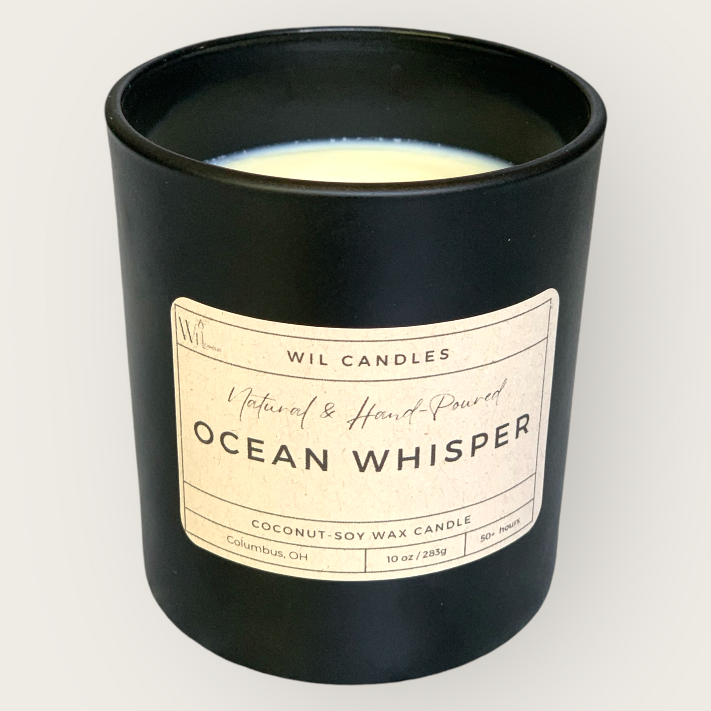 Ocean Whisper Candle | Nostalgic, Spring & Summer, Custom Scent by Wil Candles