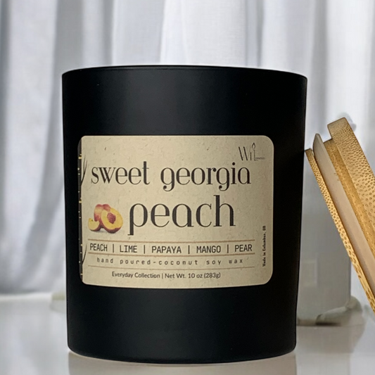 Sweet Georgia Peach Candle | Everyday, Spring & Summer Scent by Wil Candles