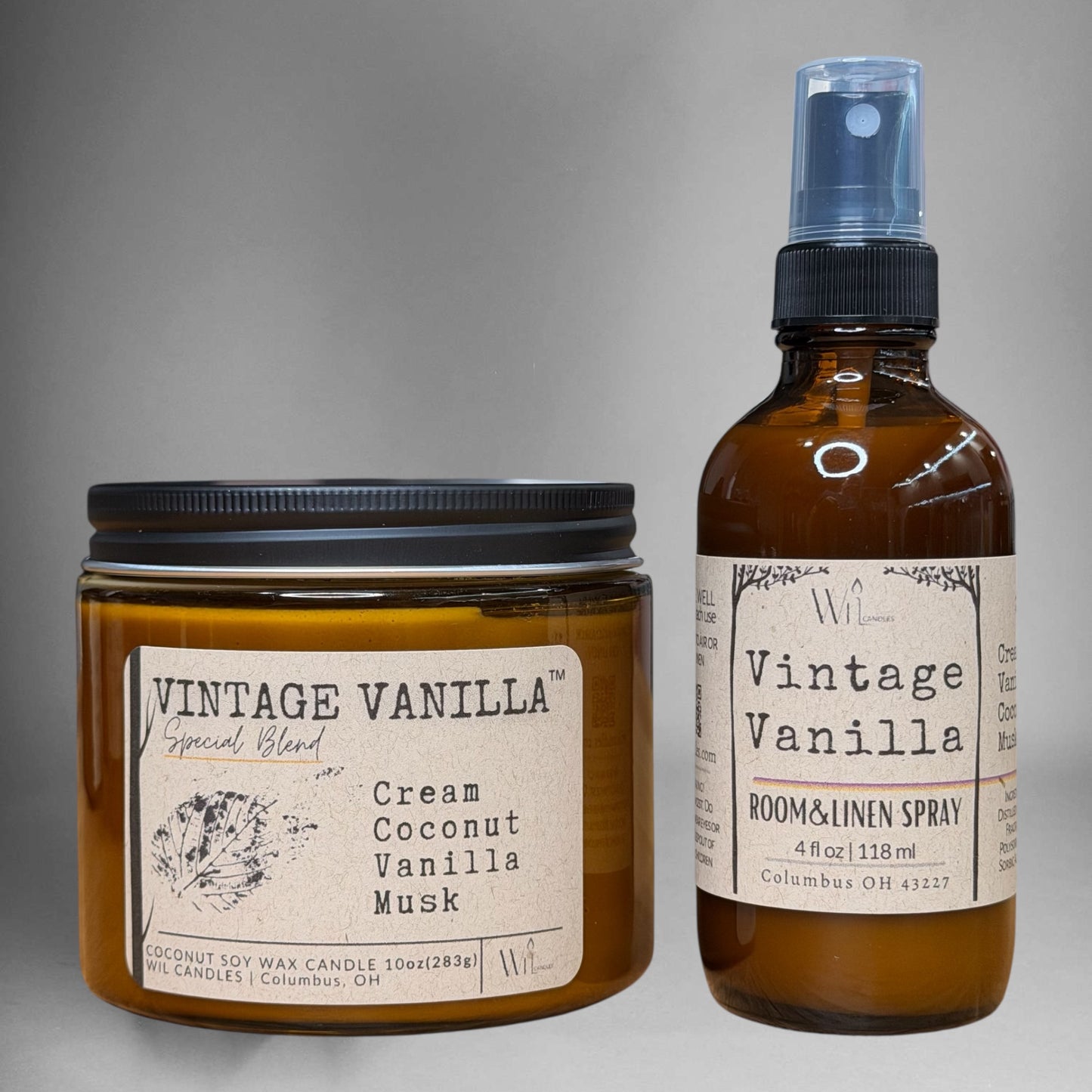 Vintage Vanilla | Coconut Soy Wax Candle