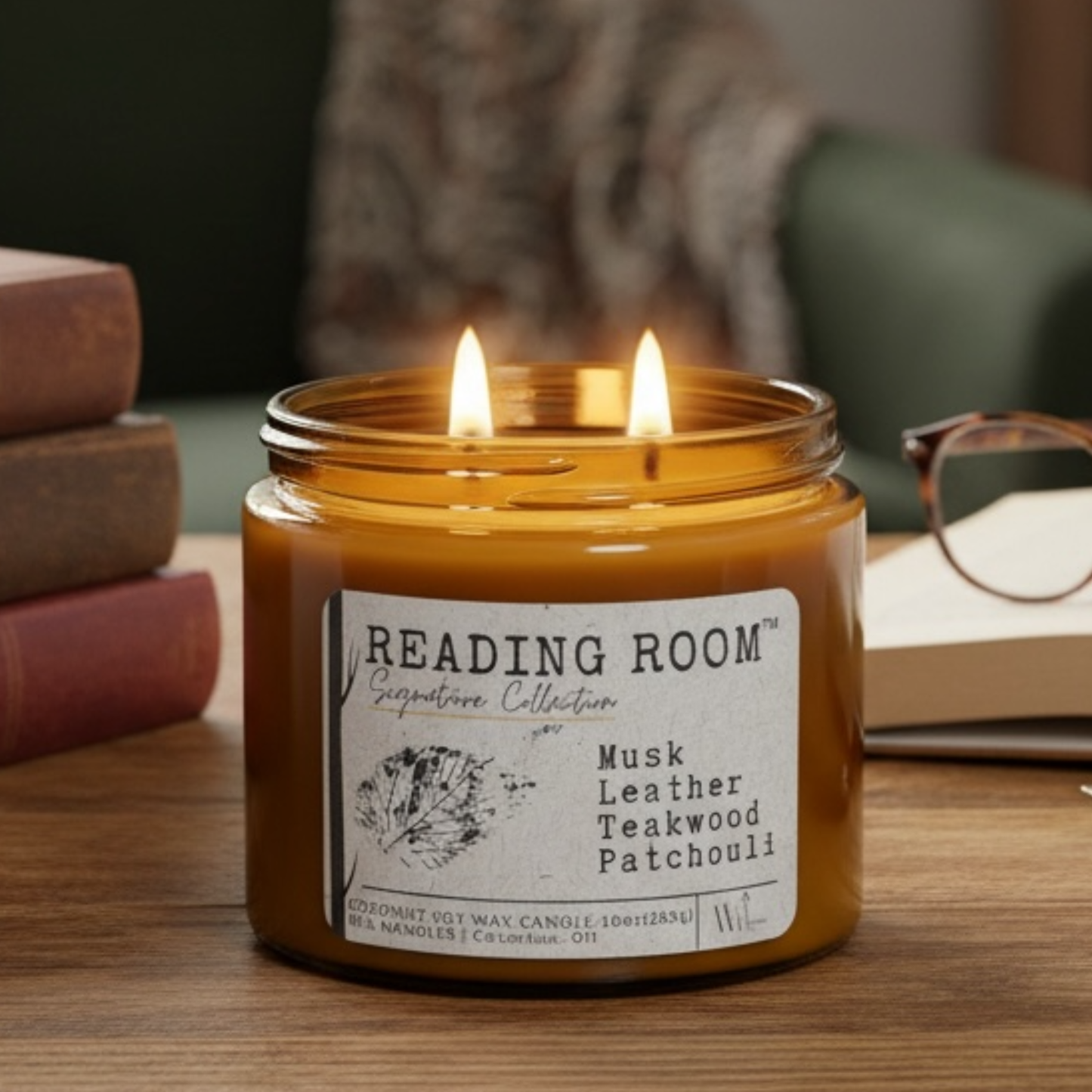 Reading Room | Coconut Soy Wax Candle