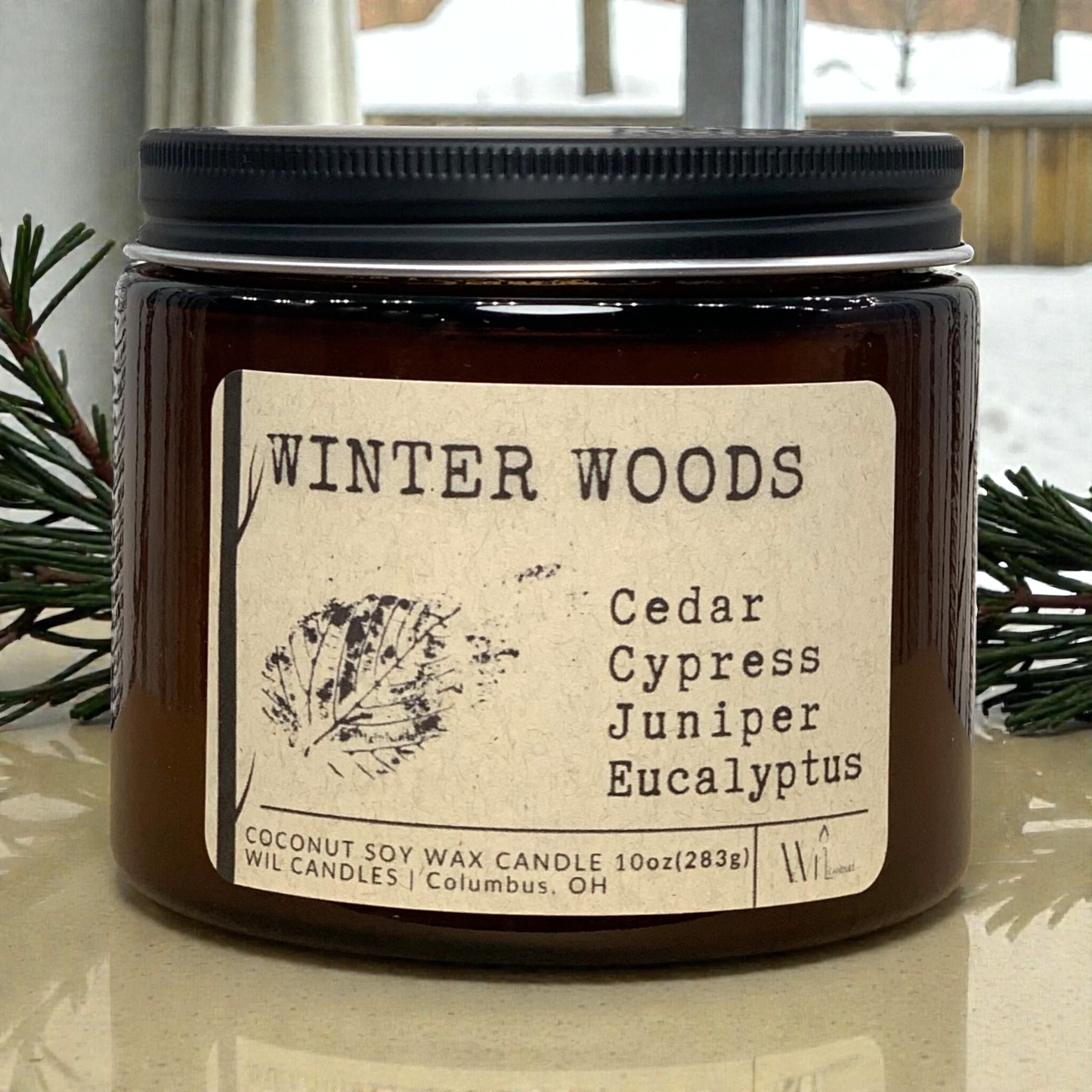 Winter Woods | Coconut Soy Wax Candle