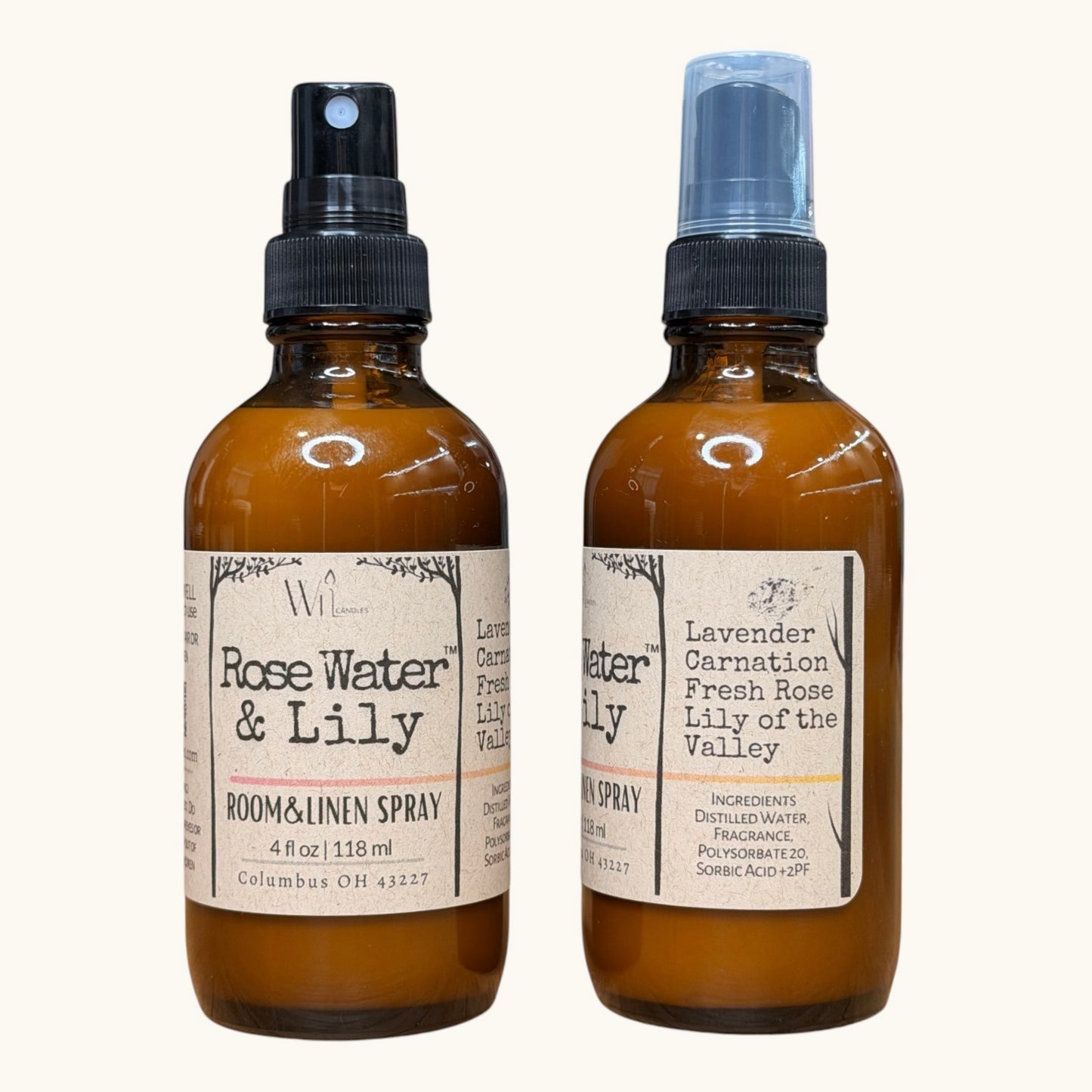 Rose Water & Lily | Room & Linen Spray