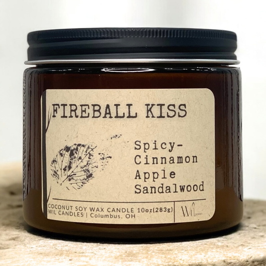 Fireball Kiss | Coconut Soy Wax Candle