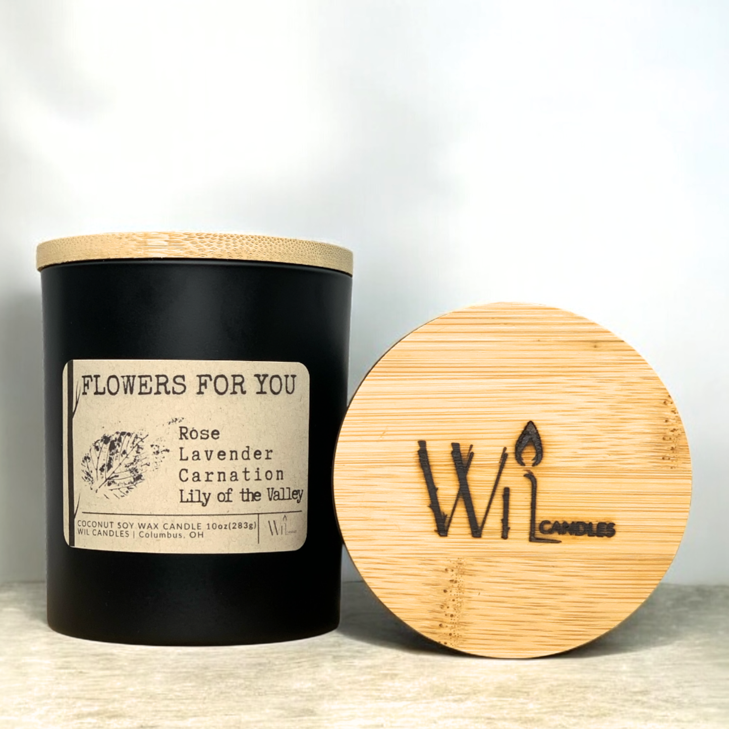 Flowers For You | Coconut Soy Wax Candle