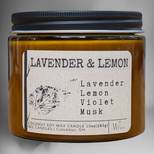 Lavender and Lemon | Coconut Soy Wax Candle