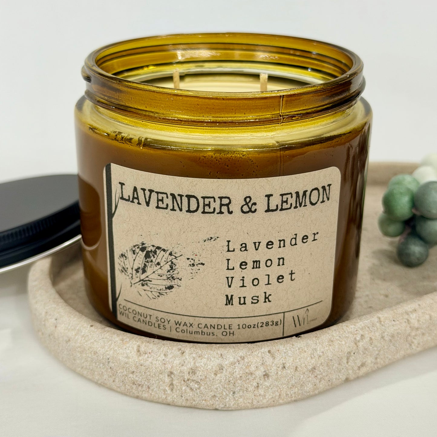 Lavender and Lemon | Coconut Soy Wax Candle