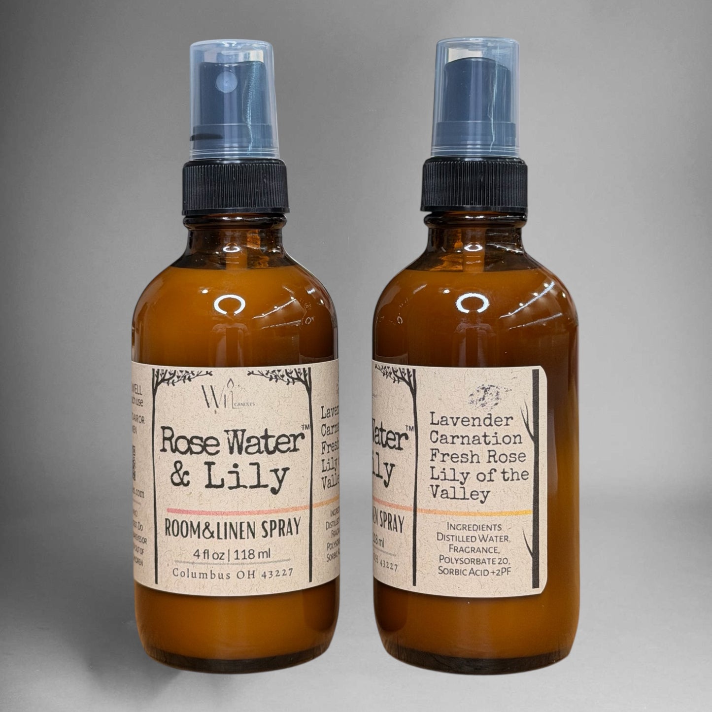 Rose Water & Lily | Room & Linen Spray