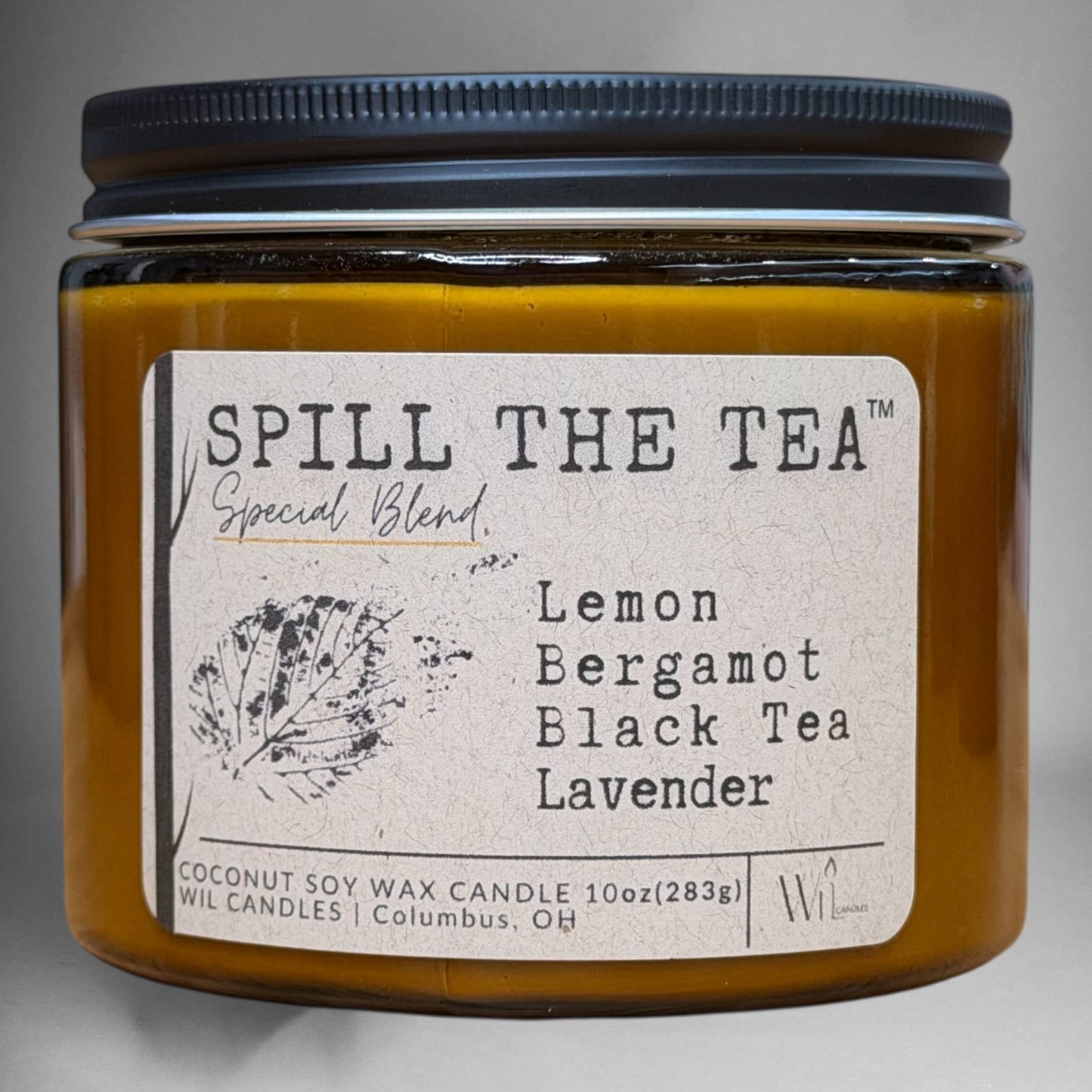 Spill The Tea | Coconut Soy Wax Candle