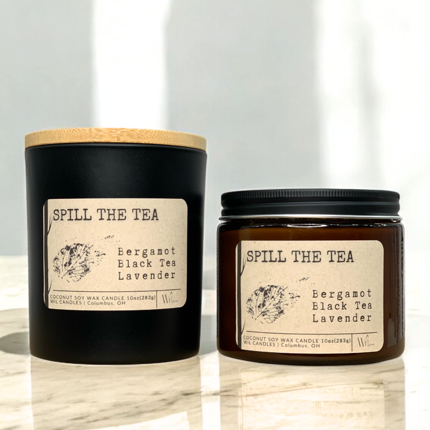 Spill The Tea | Coconut Soy Wax Candle