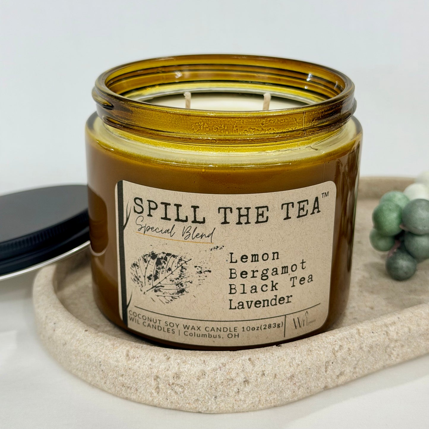 Spill The Tea | Coconut Soy Wax Candle