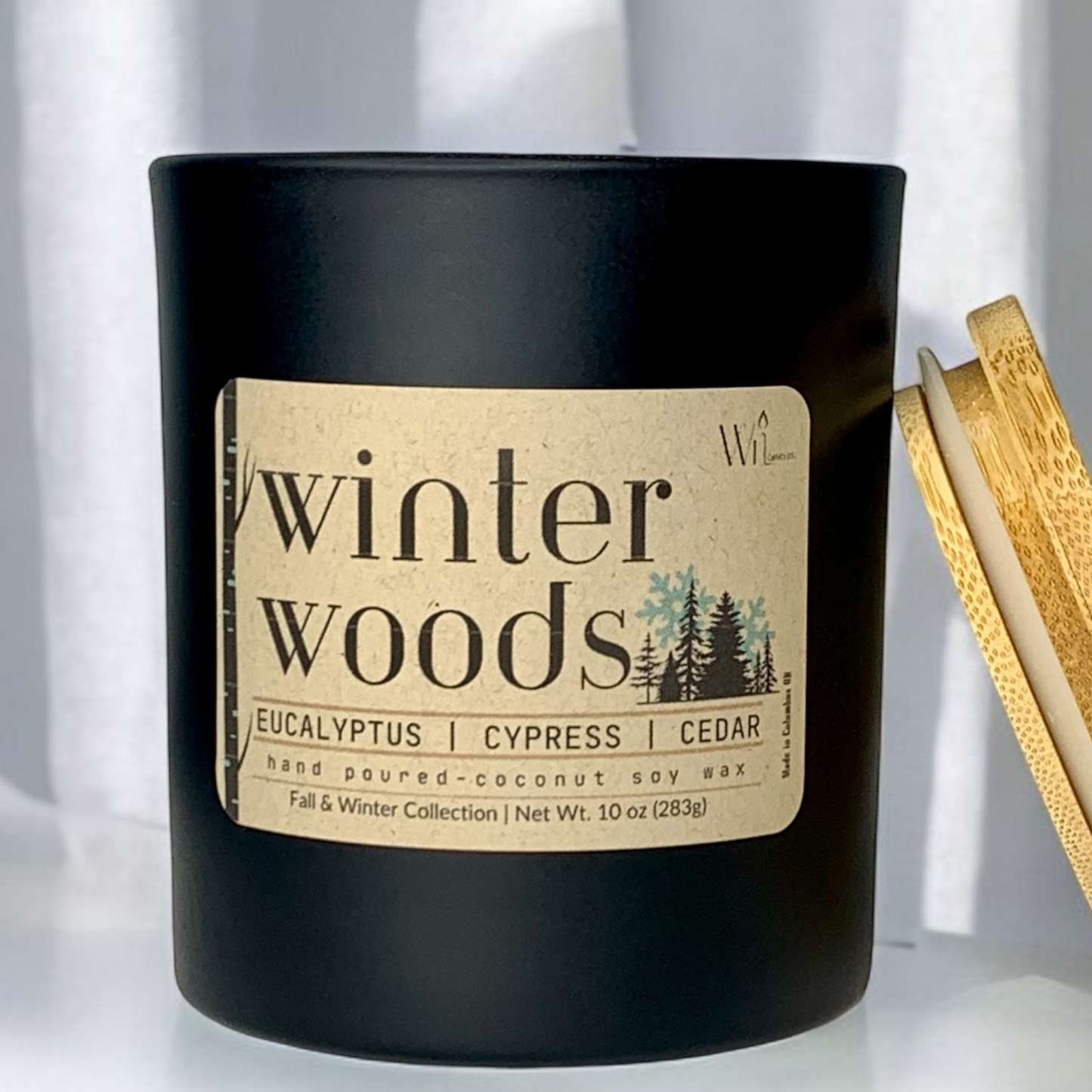 Winter Woods Candle | Fall & Winter, Holiday Scent by Wil Candles