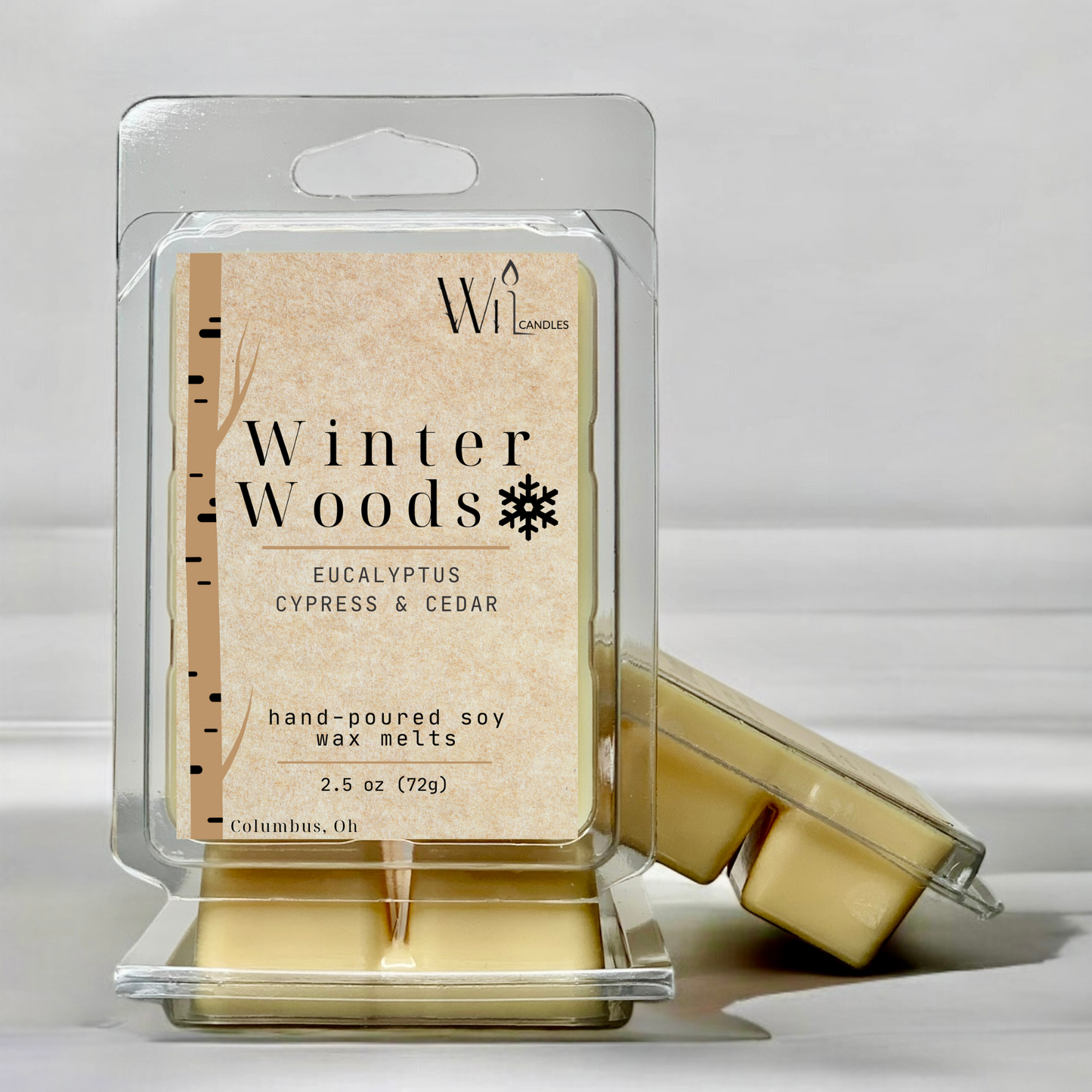 Winter Woods Wax Melt | Fall & Winter, Holiday Scent by Wil Candles